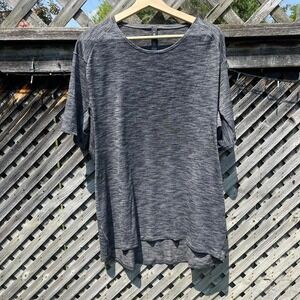 Lululemon Womens Heather Grey Swiftly Tech XXL Tshirt Workout Gym‎ Lightweight